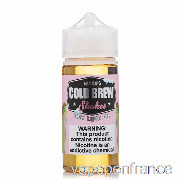 Tarte Au Citron Vert - Infusion Froide Nitros - 100 Ml 0 Mg Stylo Vape